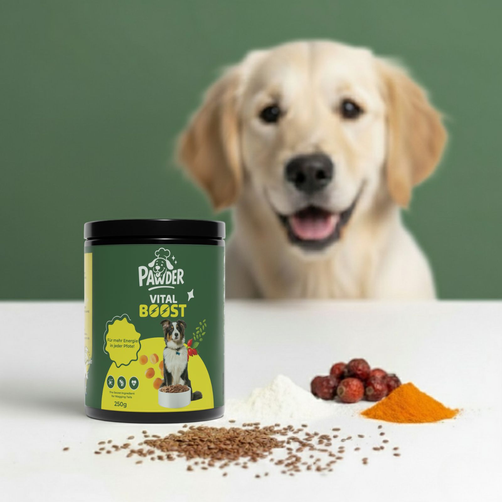 PAWDER – Vital Boost Mix (250 g) - Bild 2