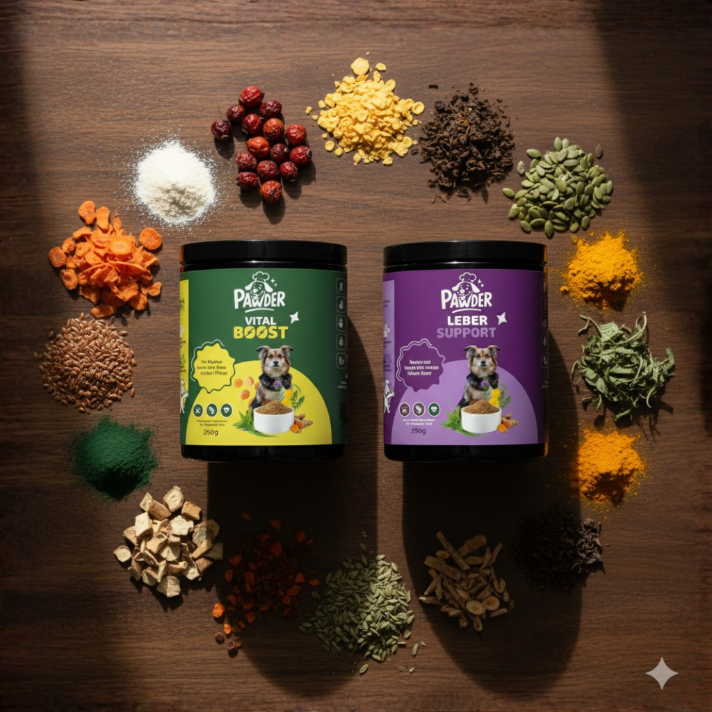 Pawder Vital Boost + Leber Support – 2er Set (je 250 g)