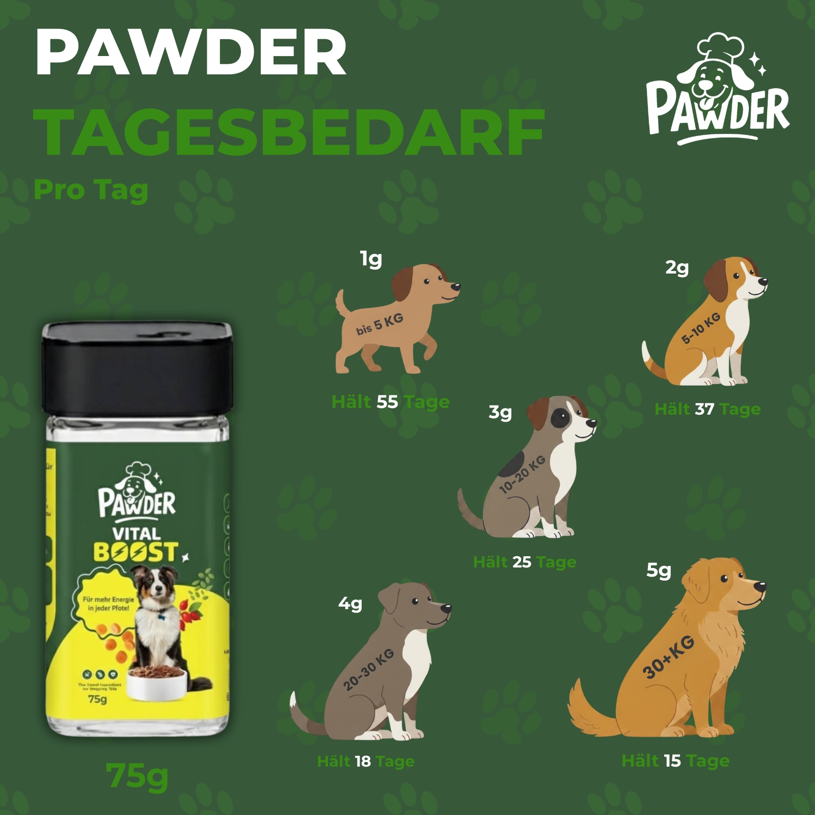 PAWDER – Vital Boost für Hunde - Bild 5